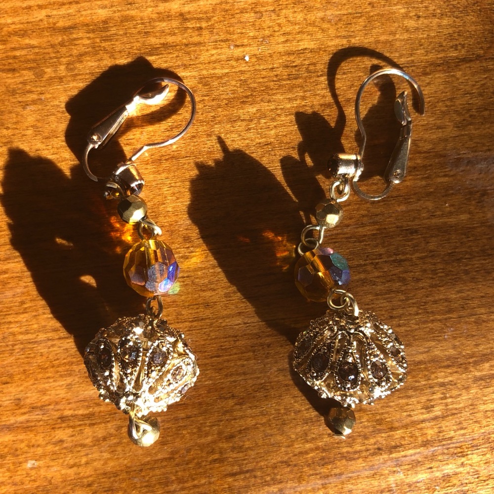 Costume jewelry earrings